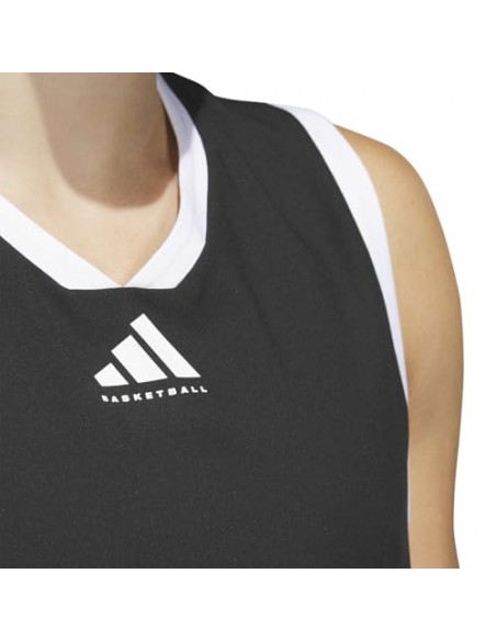 Camiseta sin mangas Adidas-CRAZYLITE JER-JN0335 NEGRO-HOMBRE