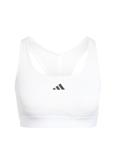 Top de bikini Adidas-PWRCT BRA-JG1405 BLANCO-MUJER