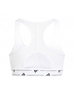 Top de bikini Adidas-PWRCT BRA-JG1405 BLANCO-MUJER 2