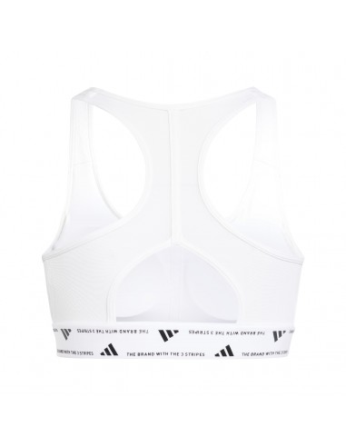 Top de bikini Adidas-PWRCT BRA-JG1405 BLANCO-MUJER