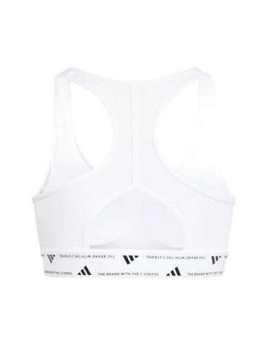 Top de bikini Adidas-PWRCT BRA-JG1405 BLANCO-MUJER