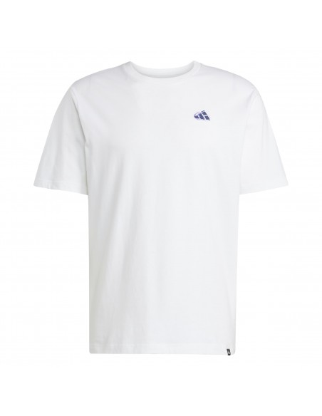 Camiseta manga corta Adidas-M L M EMB TEE-JJ3981 BLANCO-HOMBRE