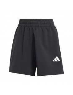 Pantalón corto Adidas-W FI SL SHO-JC5466 NEGRO-MUJER