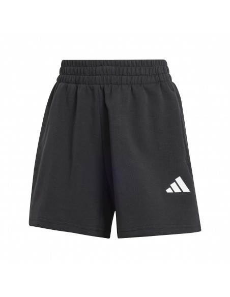 Pantalón corto Adidas-W FI SL SHO-JC5466 NEGRO-MUJER