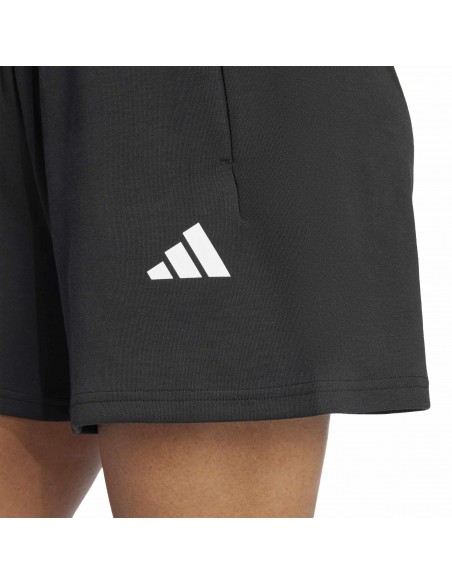 Pantalón corto Adidas-W FI SL SHO-JC5466 NEGRO-MUJER