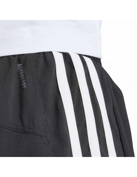 Pantalón corto Adidas-PACER WVN HIGH-IT7760 NEGRO-MUJER