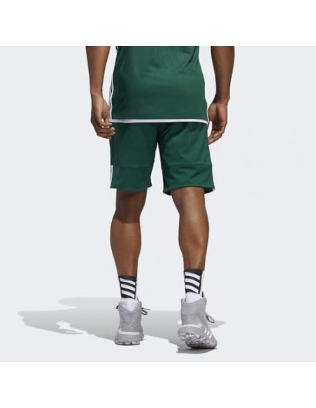 Pantalón corto ADIDAS-3G SPEE REV SHR-DY6597-VERDE OSCURO-HOMBRE
