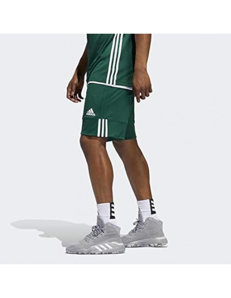 Pantalón corto ADIDAS-3G SPEE REV SHR-DY6597-VERDE OSCURO-HOMBRE