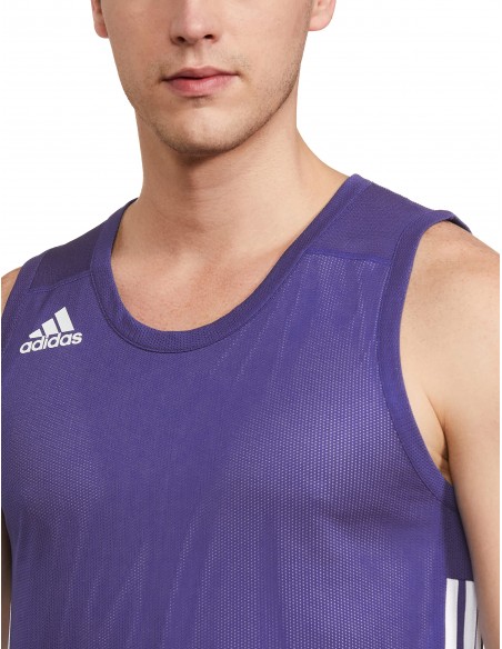 Camiseta ADIDAS-3G SPEE REV JRS-DY6589-VERDE OSCURO-HOMBRE