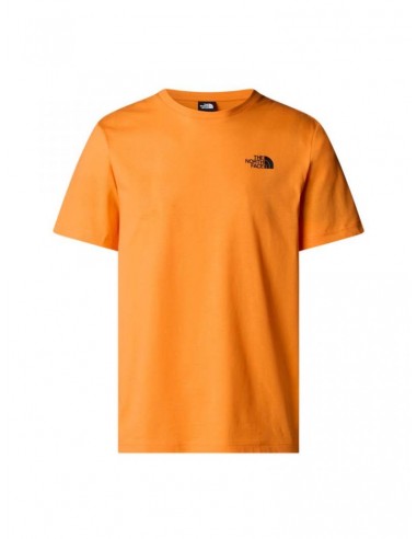 CAMISETA TNF MEN'S S/S BOX NSE TEE ORANGE