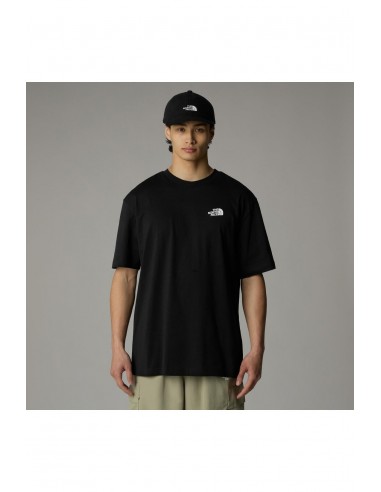 CAMISETA TNF MEN'S ESSENTIAL OVERSIZE TEE - NEGRO