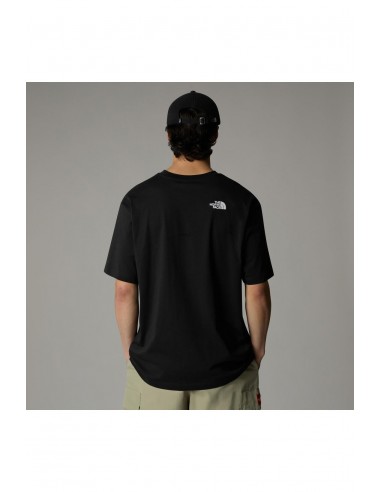 CAMISETA TNF MEN'S ESSENTIAL OVERSIZE TEE - NEGRO