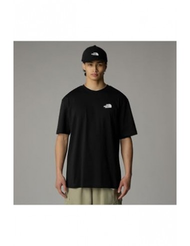 CAMISETA TNF MEN'S ESSENTIAL OVERSIZE TEE - NEGRO