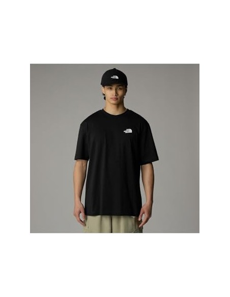 CAMISETA TNF MEN'S ESSENTIAL OVERSIZE TEE - NEGRO