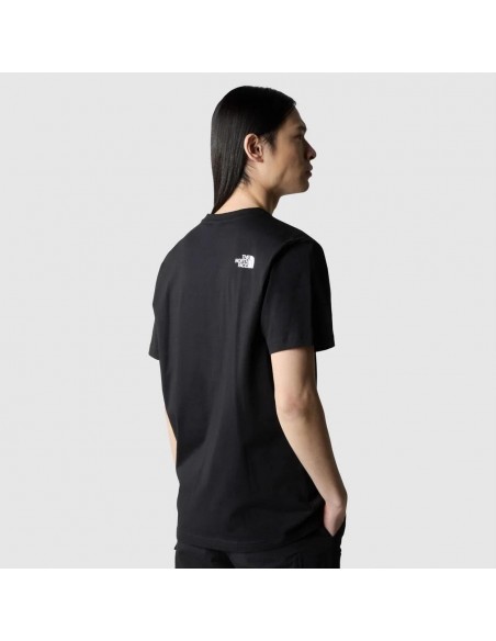 CAMISETA TNF MEN'S S/S NEVER STOP EXPLORING TEE -  NEGRO