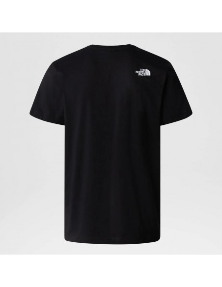 CAMISETA TNF MEN'S S/S NEVER STOP EXPLORING TEE -  NEGRO