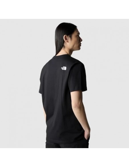 CAMISETA TNF MEN'S S/S NEVER STOP EXPLORING TEE -  NEGRO
