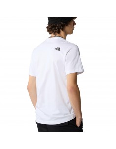 CAMISETA TNF MEN'S S/S NEVER STOP EXPLORING TEE -  BLANCO 2