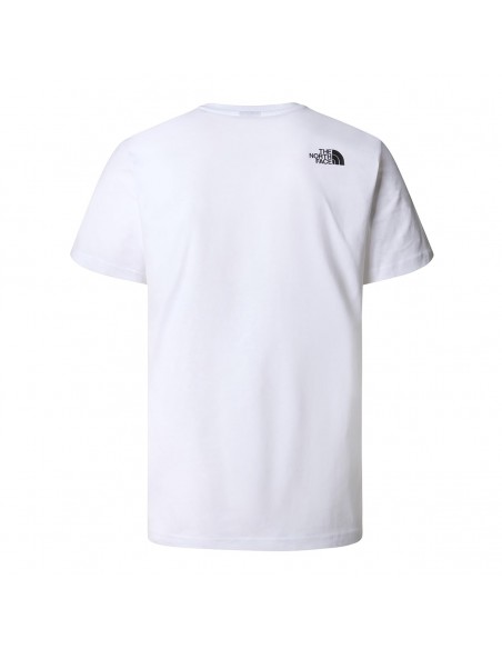 CAMISETA TNF MEN'S S/S NEVER STOP EXPLORING TEE -  BLANCO