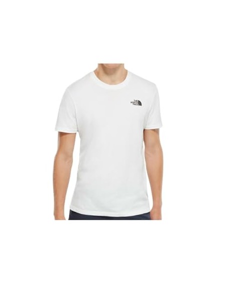 CAMISETA TNF M CAMPING GRAPHIC SS TEE - BLANCA