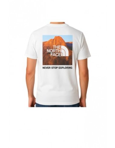 CAMISETA TNF M CAMPING GRAPHIC SS TEE - BLANCA