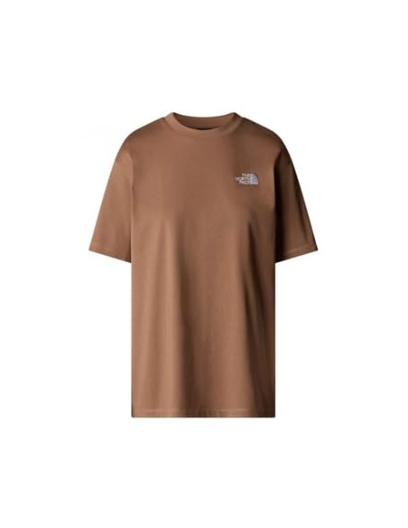 CAMISETA TNF WOMEN'S S/S ESSENTIAL OVERSIZE TEE - CAFÉ