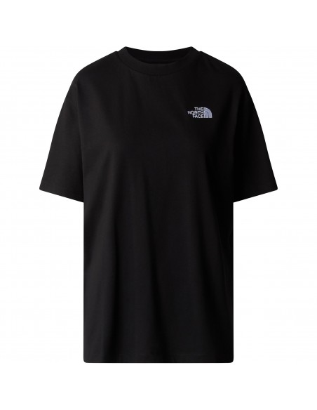 CAMISETA TNF WOMEN'S S/S ESSENTIAL OVERSIZE TEE - NEGRO