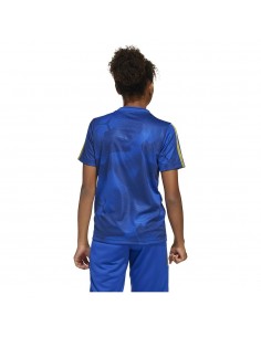 Camiseta manga corta Adidas-J HOT COF TEE-JD0499  AZUL... 2