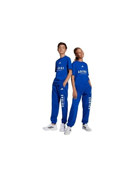 Pantalón de chándal Adidas-J ALLSZN GFX PT-JC7613 AZUL-UNISEX JUNIOR