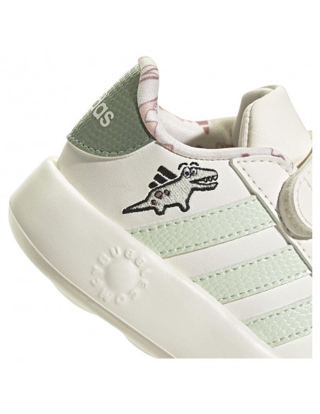 Calzado Tiempo Libre Adidas GRAND COURT DINO CF I-JI3898-BEIGE-KIDS/BEBÉ