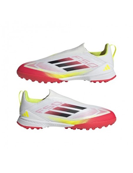 Botas Futbol Adidas F50 LEAGUE LL TF J-IE3757-NEGRO-UNISEX JUNIOR