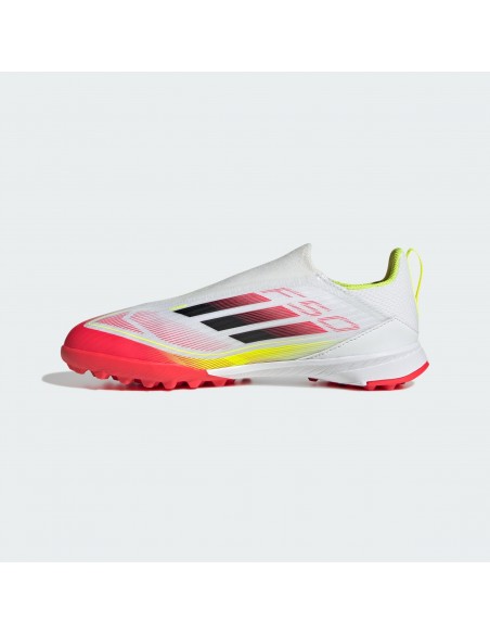 Botas Futbol Adidas F50 LEAGUE LL TF J-IE3757-NEGRO-UNISEX JUNIOR