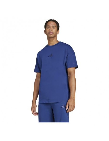 Camiseta manga corta Adidas-M A SZN T-JC5347 AZUL-HOMBRE