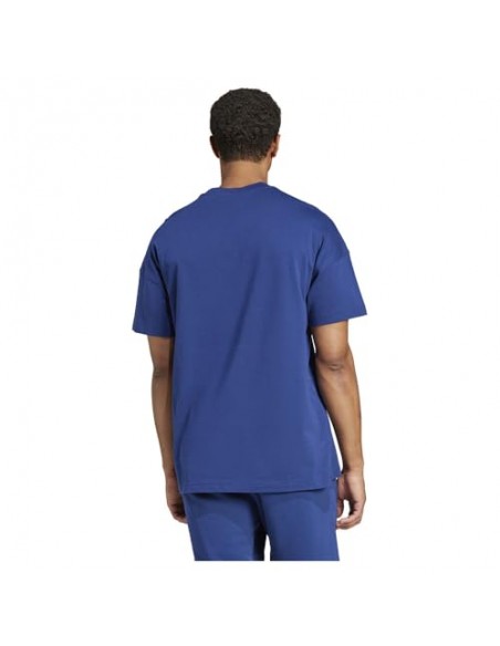 Camiseta manga corta Adidas-M A SZN T-JC5347 AZUL-HOMBRE