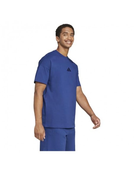 Camiseta manga corta Adidas-M A SZN T-JC5347 AZUL-HOMBRE