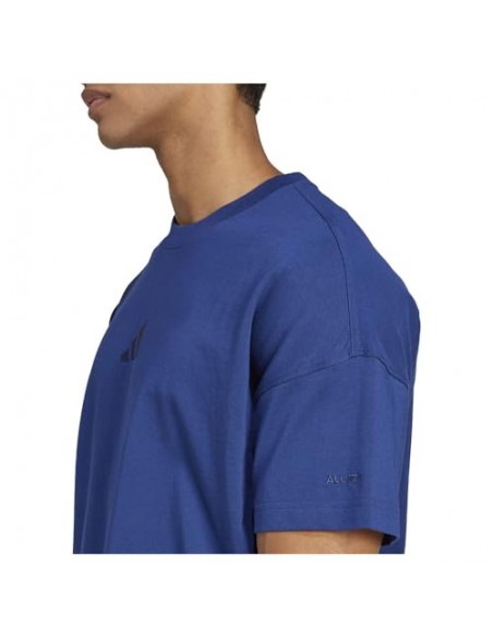 Camiseta manga corta Adidas-M A SZN T-JC5347 AZUL-HOMBRE