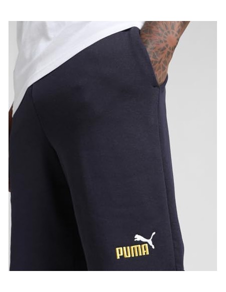 Pantalón corto Puma-ESS 2 COLOR No. 1 Logo Shorts 10 TR-684715-16-AZUL MARINO UNISEX
