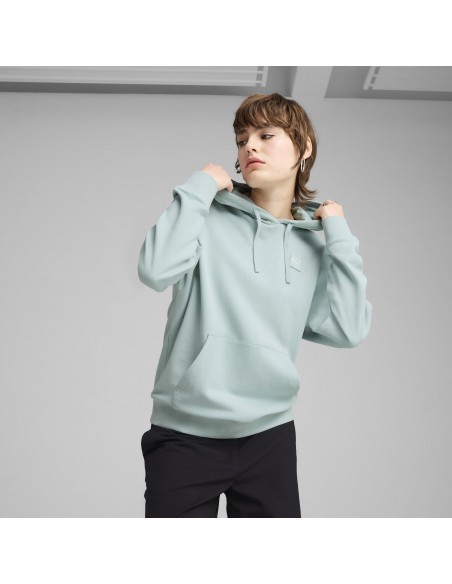 Sudadera Puma-ESS ELEVATED Comfort Hoodie TR-685018-67-VERDE AGUA MUJER