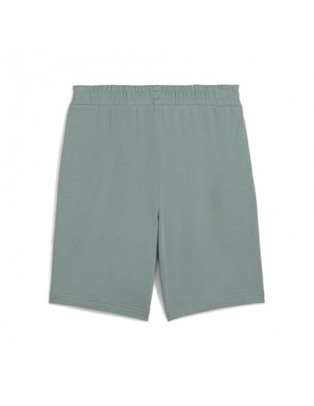 Pantalón corto Puma-ESS ELEVATED Shorts 9 TR-684730-30-VERDE UNISEX