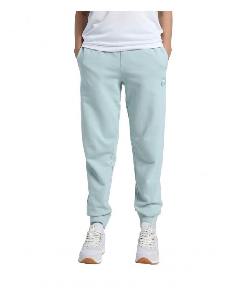 Pantalon Chandal Puma-ESS ELEVATED Sweatpants TR cl-685019-67-VERDE AGUA MUJER