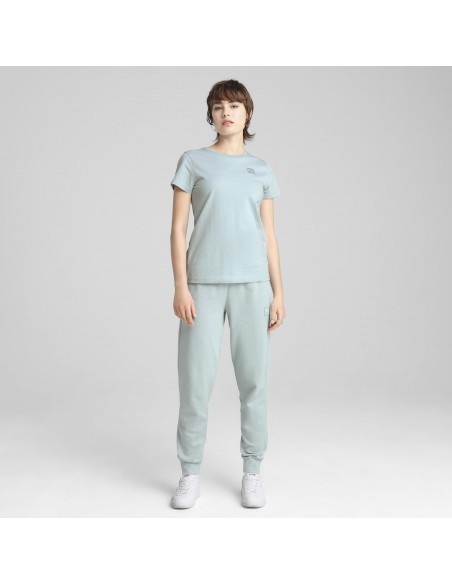 Pantalon Chandal Puma-ESS ELEVATED Sweatpants TR cl-685019-67-VERDE AGUA MUJER