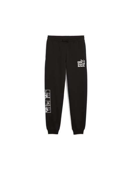 Pantalon Chandal Puma-MID90S Sweatpants TR B-685150-01-NEGRO UNISEX JUNIOR