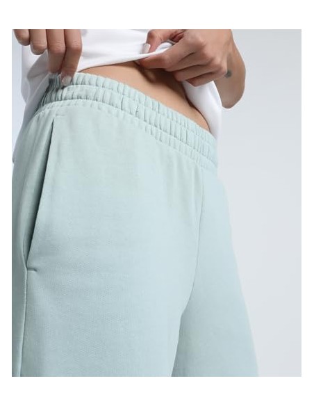Pantalon Chandal Puma-ESS ELEVATED Sweatpants TR cl-685019-67-VERDE AGUA MUJER