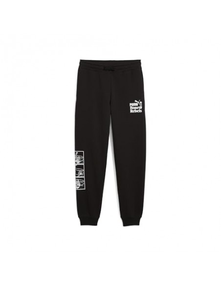 Pantalon Chandal Puma-MID90S Sweatpants TR B-685150-01-NEGRO UNISEX JUNIOR