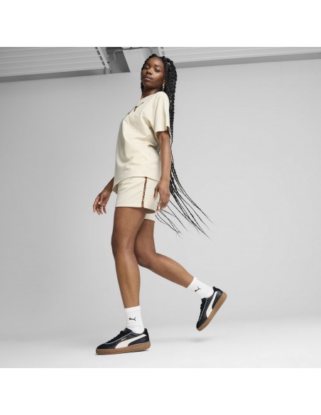 Pantalón corto Puma-ESS GRAPHIC ANIMAL Shorts 5 TR-688535-87-BLANCO MUJER