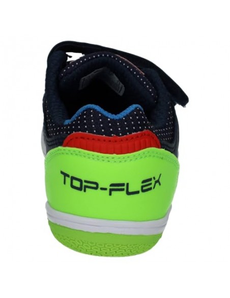 BOTA FUTBOL SALA JOMA TOP FLEX JR 2504 ROYAL INDOOR