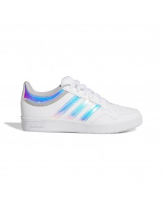 Calzado Basket Adidas HOOPS 4.0 W-JQ2781-NEGRO-MUJER