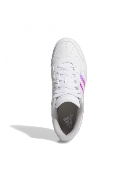 Calzado Basket Adidas HOOPS 4.0 W-JQ2781-NEGRO-MUJER