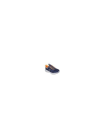 Calzado Running-SKECHERS GO RUN 400 V2 - TURBO - BRISK-403899L-NVOR-NIÑO-AZUL MARINO