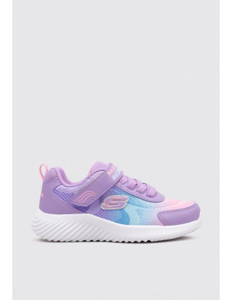 Calzado-SKECHERS BOUNDER-HYDRA COOL-303452L-LVMT-NIÑA-VIOLETA CLARO